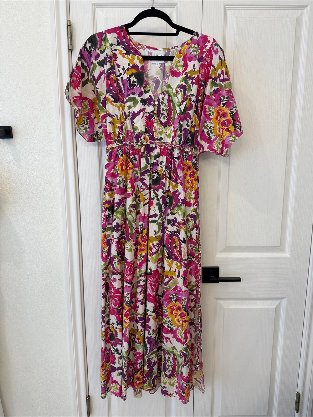 MISA Los Angeles Setareh Dress in Flora Splash Floral Boho